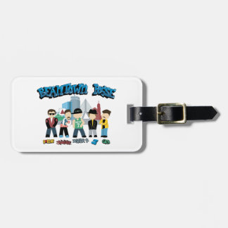Beantown Posse Cityscape Luggage Tag