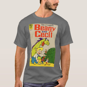 Beany and Cecil Comic Book Cover Vintage Style Aut T-Shirt