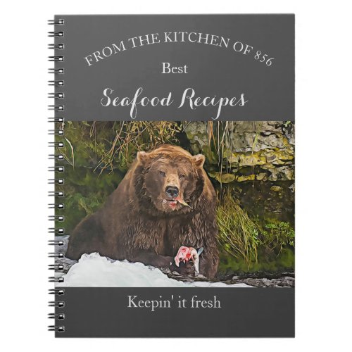 Bear 856 Blank Notebook