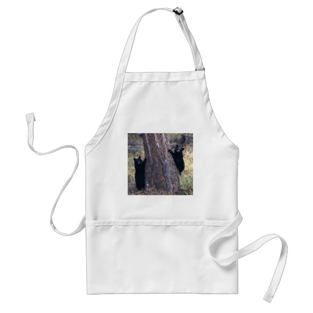 bear adult apron (Front)