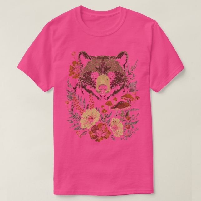 Bear  Aesthetic T-Shirt (Design Front)