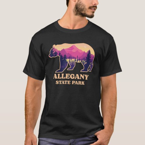 Bear Allegheny National Forest Pennsylvania Hiking T_Shirt