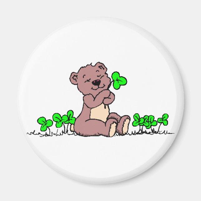Bear And Clover! Magnet (Front)