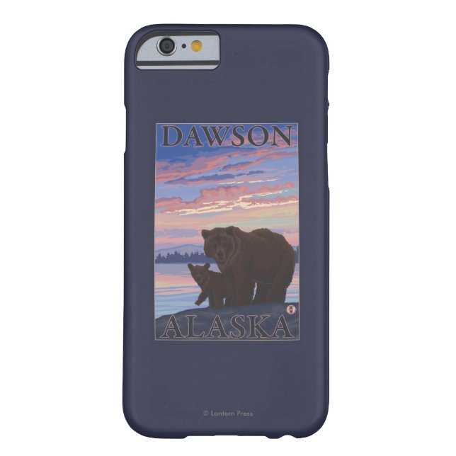 Bear and Cub - Dawson, Alaska Case-Mate iPhone Case (Back)