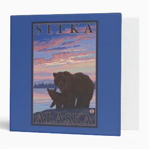 Bear and Cub - Sitka, Alaska Binder