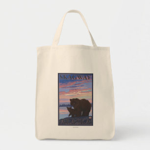 Bear and Cub - Skagway, Alaska Tote Bag