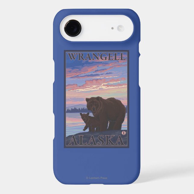 Bear and Cub - Wrangell, Alaska Case-Mate iPhone Case (Back)