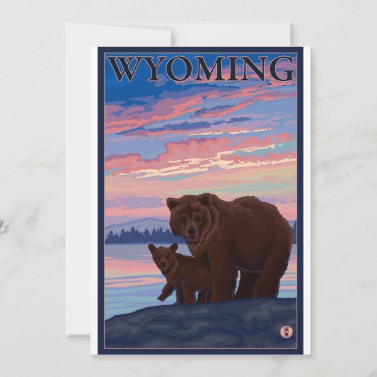 Bear and Cub - Wyoming (Front)