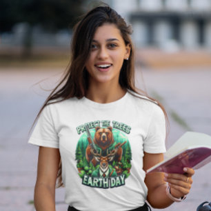 Bear and Deer Aiming High T-Shirt
