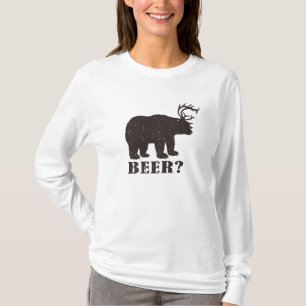 Bear and Deer = Beer? Drunk Redneck Tee