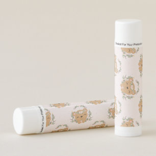 Bear And Flower Tattoo Lip Balm