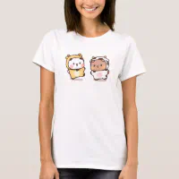 Bear and Panda Bubu Dudu Balloon T-Shirt