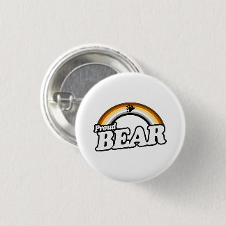 Bear and Proud Button