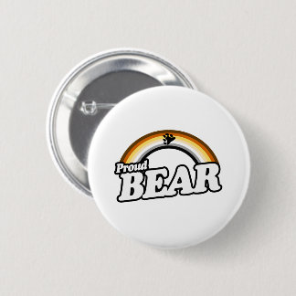Bear and Proud Button
