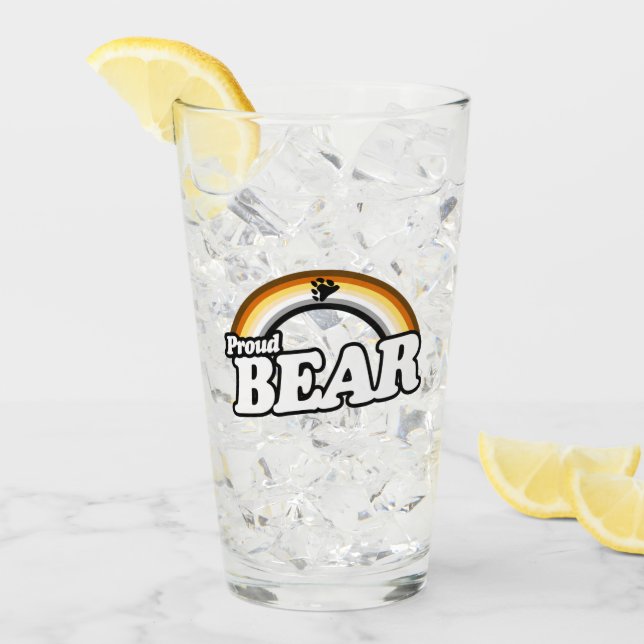 Bear and Proud Glass (Front Ice)