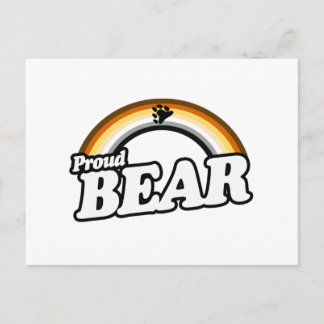 Bear and Proud Postcard