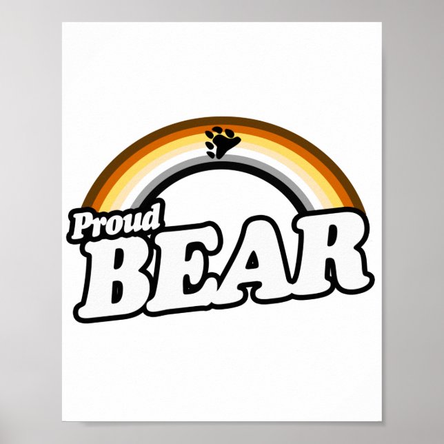 Bear and Proud Poster (Front)