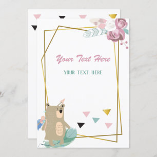 Bear Any Event Invitation