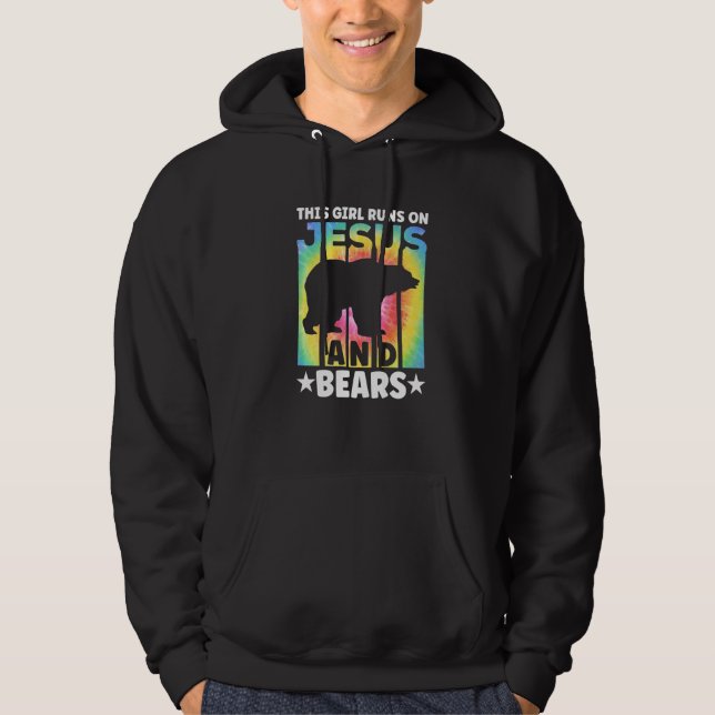 Bear Apparel Grizzly Wildlife Animal for Women and Hoodie (Front)