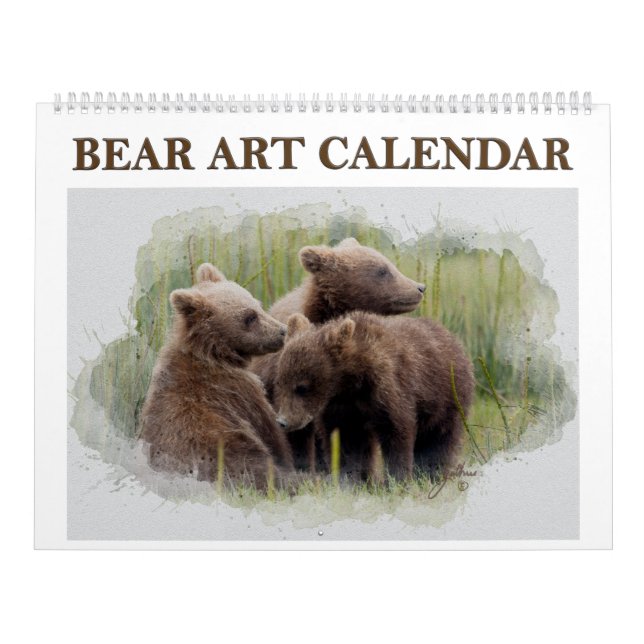 Bear Art Calendar (Cover)