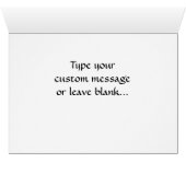 Bear Art Cards Blank Tribal Bear Art Cards Custom (Inside Horizontal (Bottom))