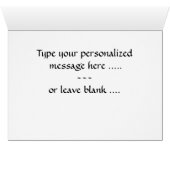 Bear Art Cards Blank Tribal Bear Art Cards Custom (Inside Horizontal (Bottom))