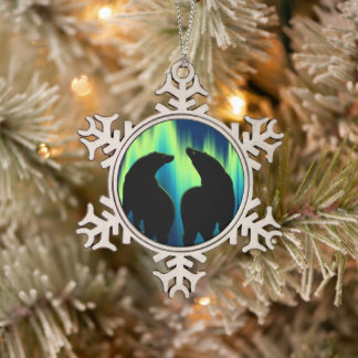 Bear Art Ornament Holiday Bear Decorations