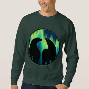 Bear Art Sweatshirt Unisex Aurora Bear Shirts