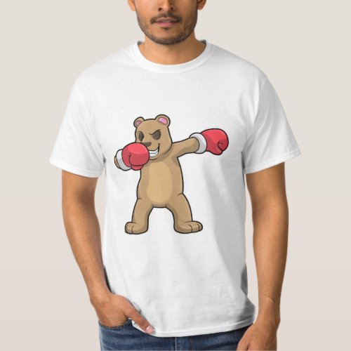 Bear as Boxer at Boxing  Hip Hop Dance Dab T_Shirt