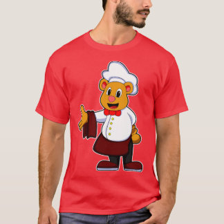 Bear as Cook with a Chefs hat T-Shirt
