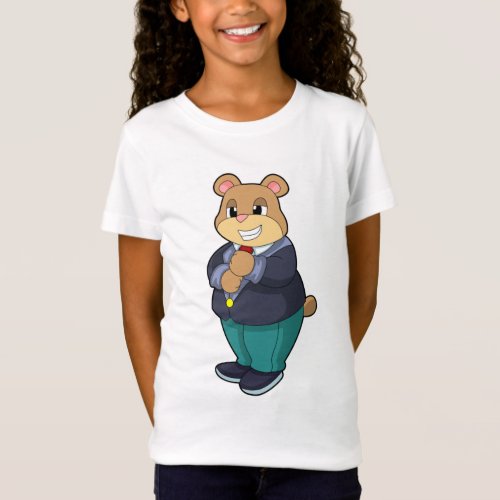 Bear as Groom with Suit T_Shirt