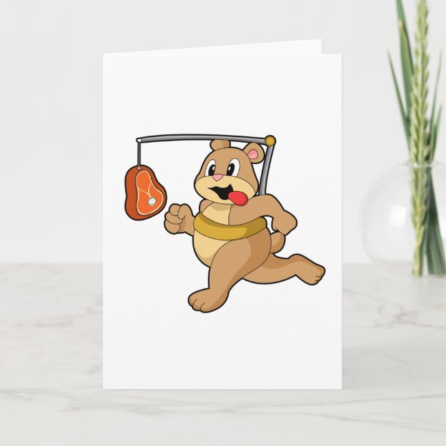Bear as Runner Card (Front)