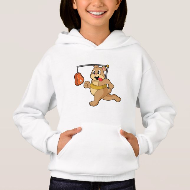 Bear as Runner Hoodie (Front)