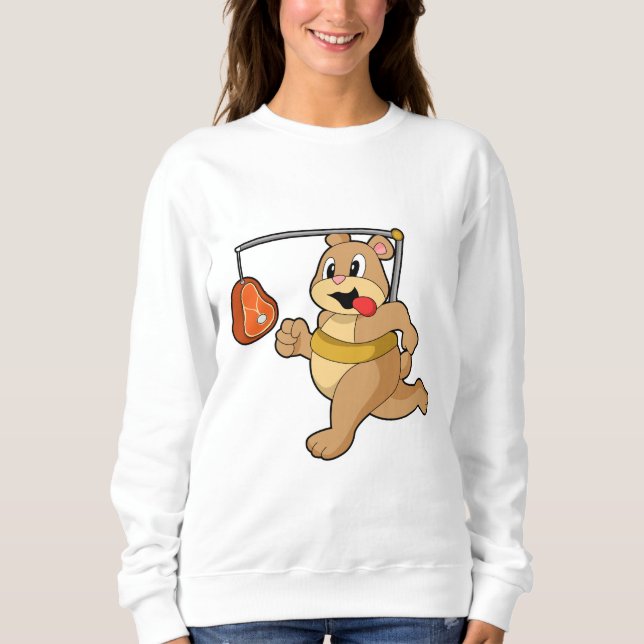 Bear as Runner Sweatshirt (Front)