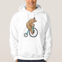 Bear at Circus with Bicycle