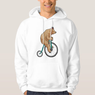 Bear at Circus with Bicycle Hoodie