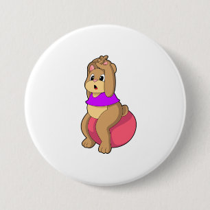 Bear at Fitness with Exercise ball.PNG Button