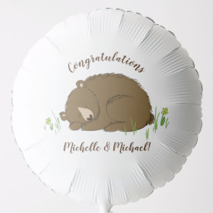 Bear Baby Shower Balloon