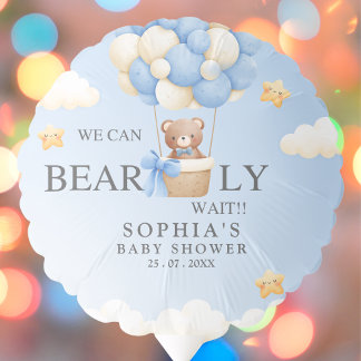 Bear baby shower boy - Adorable celebration Balloon