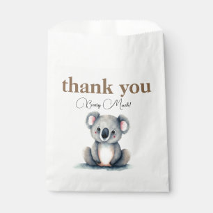 Bear Baby Shower Favor Bag