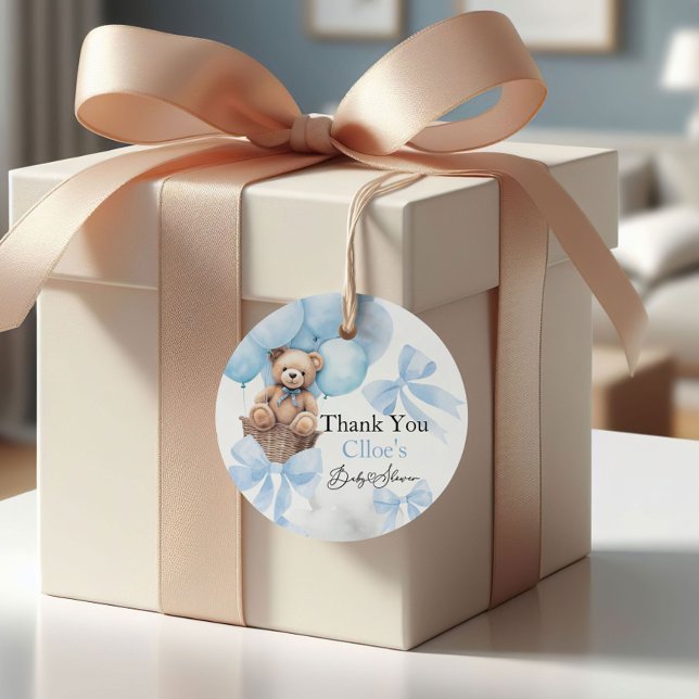 Bear Baby Shower  Favor Tags (Creator Uploaded)
