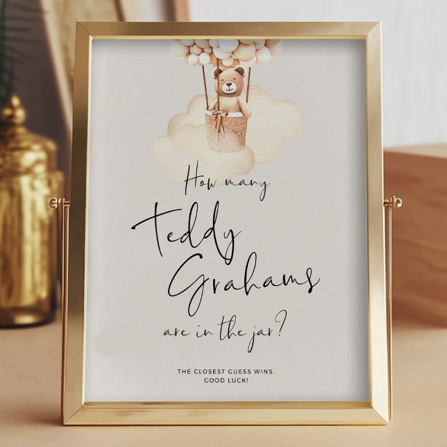 Bear Baby Shower Game How Many Teddy Grahams (Creator Uploaded)