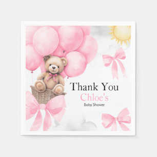 Bear Baby Shower Napkins