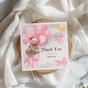 Bear Baby Shower  Napkins