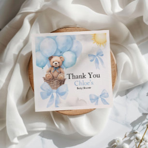 Bear Baby Shower  Napkins