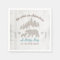 Bear Baby Shower Paper Napkin Boy Adventure Shower