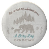 Bear Baby Shower Party Cookies Bear Party Favor (Front)