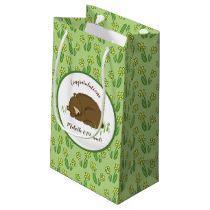 Bear Baby Shower Small Gift Bag