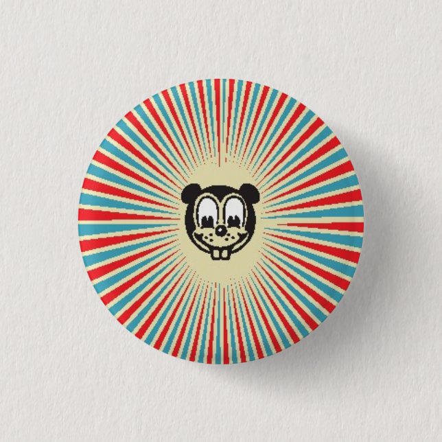 Bear Badge Button (Front)