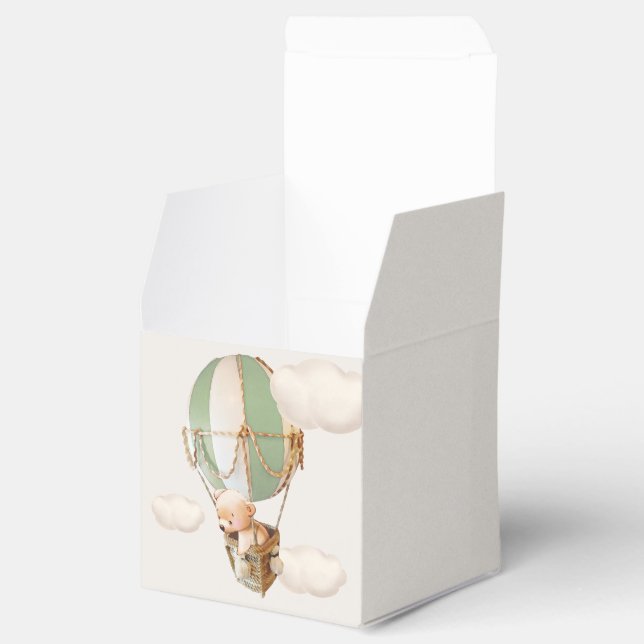 Bear Balloon Favor Box (Opened)